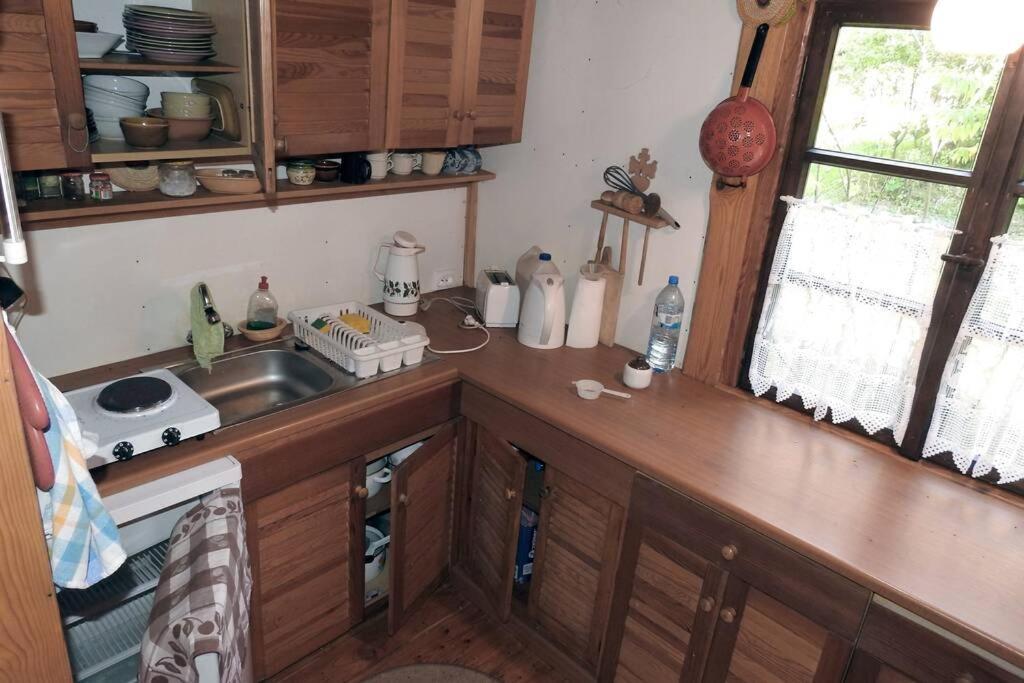 Modrzewiowy Domek Letniskowy - Stare Czaple Brodnica  Exteriör bild